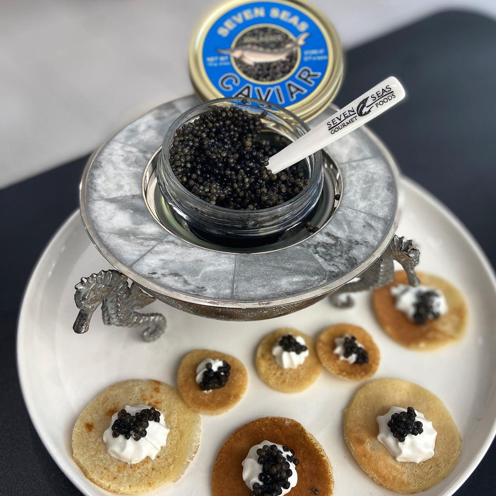 How to serve caviar right?