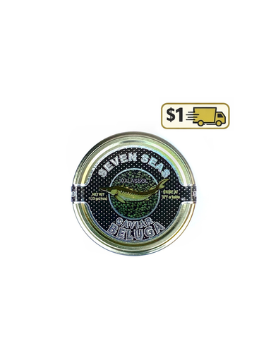 Beluga Caviar Hybrid 113 grams (4 oz) $1 SHIPPING
