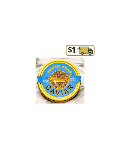 Russian Sturgeon Caviar 500 grams (1.1 lbs)  $1 SHIPPING