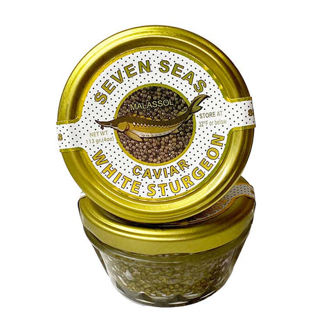 White Sturgeon Caviar 113g FREE SHIPPING